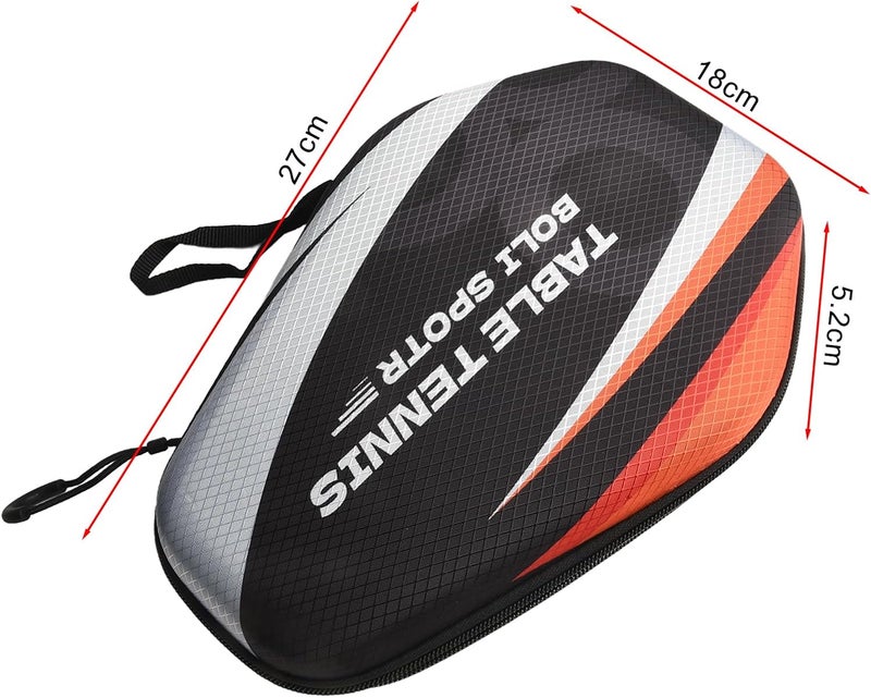 Cloudpower Double Padded Table Tennis Racket Bag Paddle Case, Table Tennis Case Racket Cover Helps Protect The Table Tennis Rubber And Racket, Table Tennis Organizer - Image 2